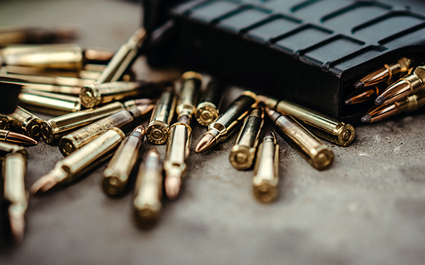 No shooting without ammo