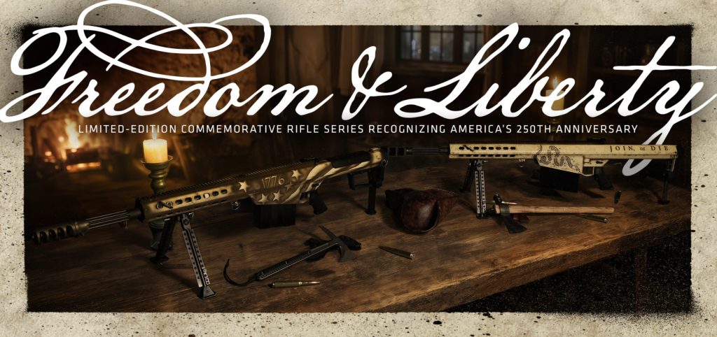 Barrett launches limited America’s 250th Series rifles